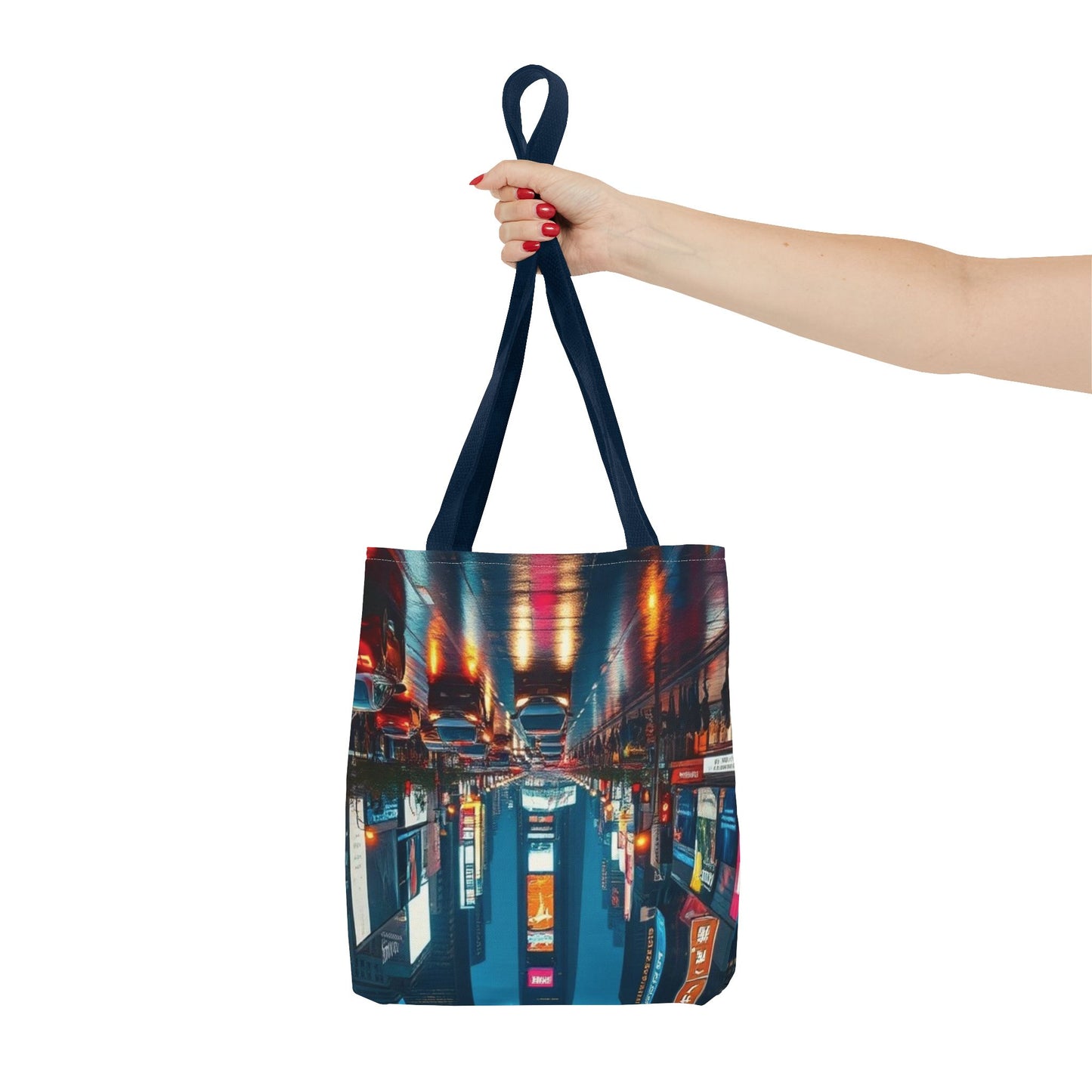Tote Bag - the world turned upside down