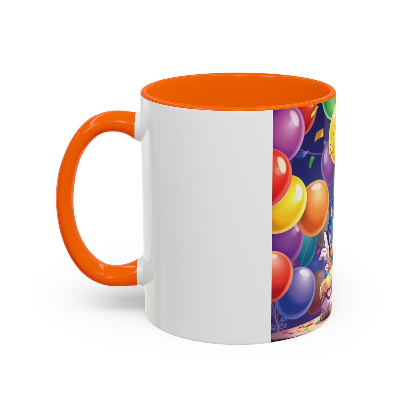 Sonic Birthday Party Gift mug Dutch Design