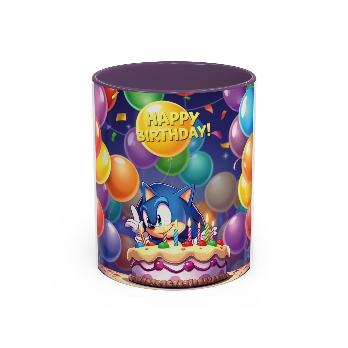 Sonic Birthday Party Gift mug Dutch Design