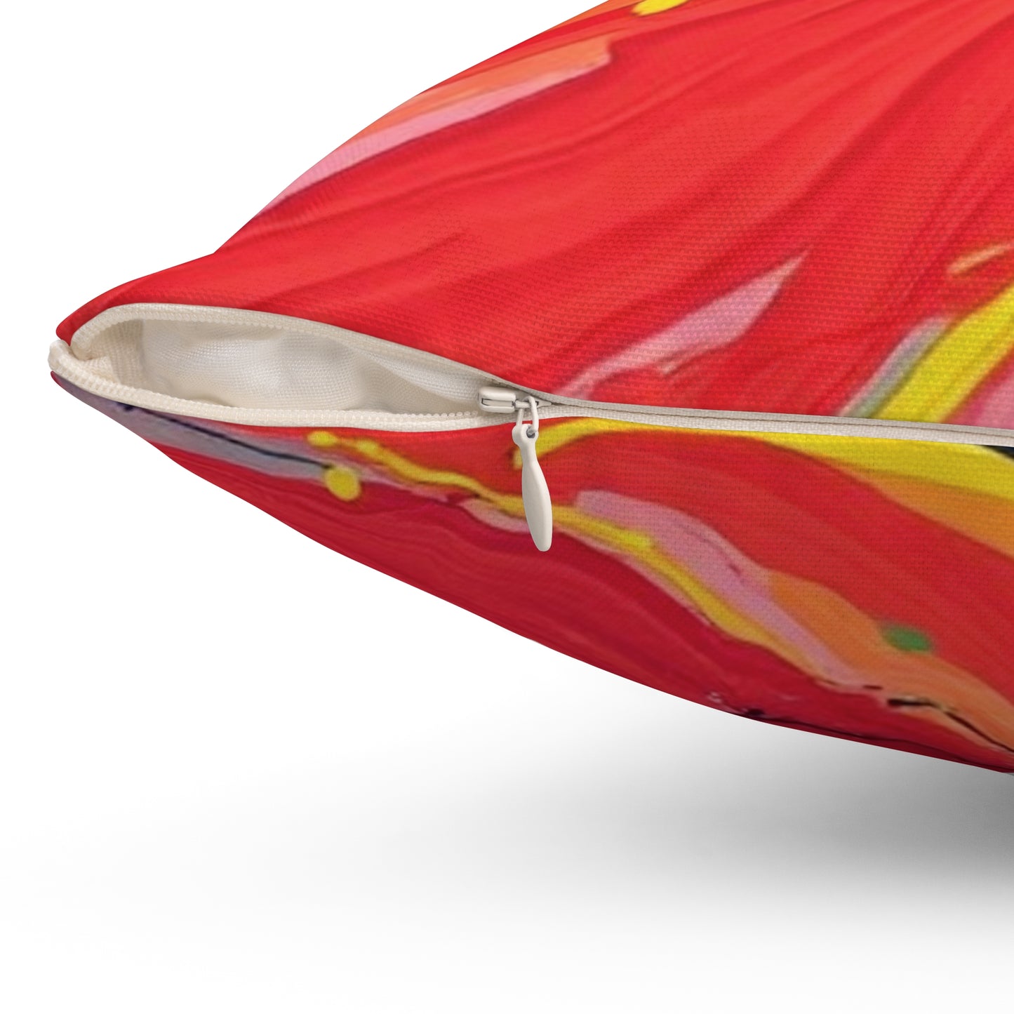 Spun Polyester Square Cushion sustainably recycled