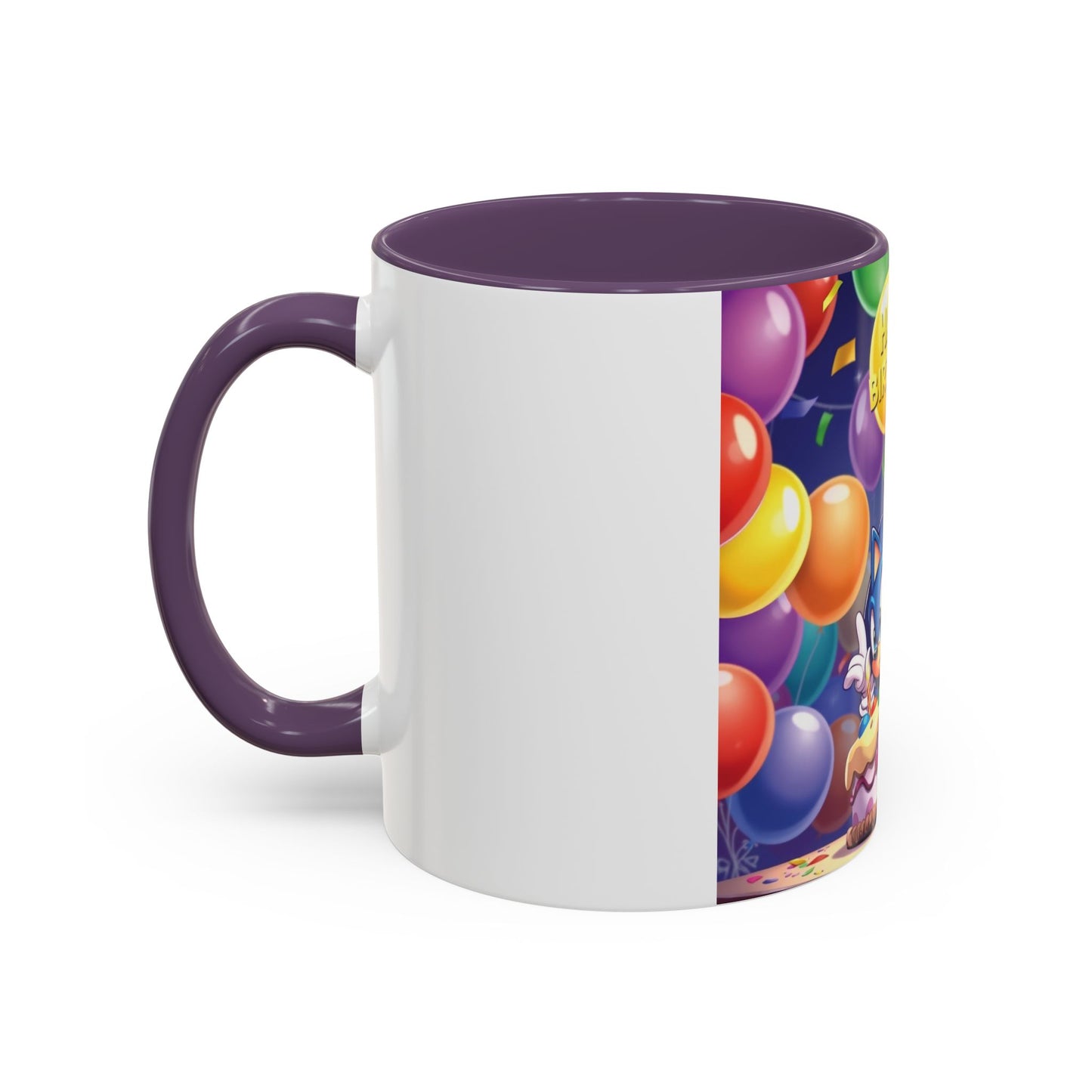 Sonic Birthday Party Gift mug Dutch Design