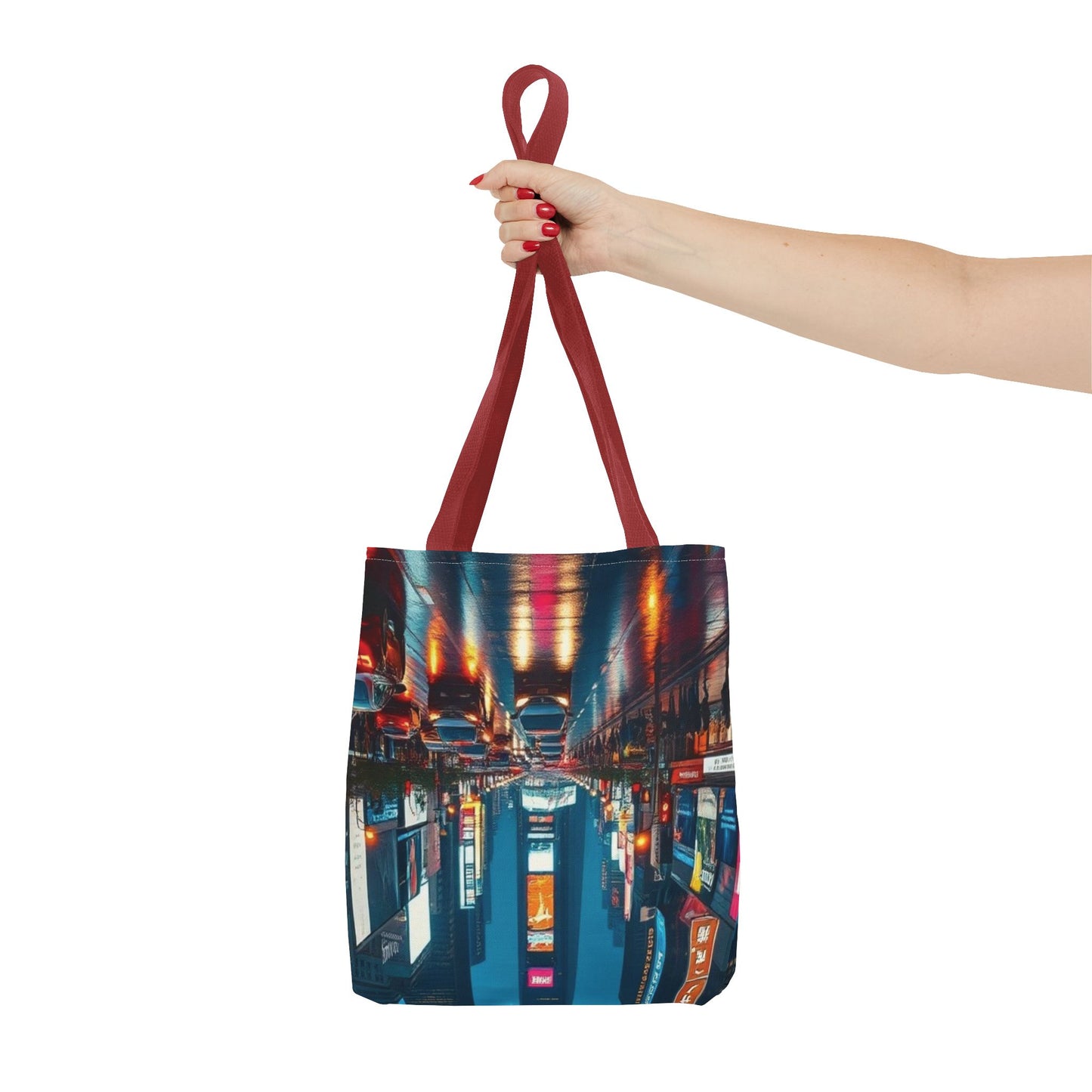 Tote Bag - the world turned upside down