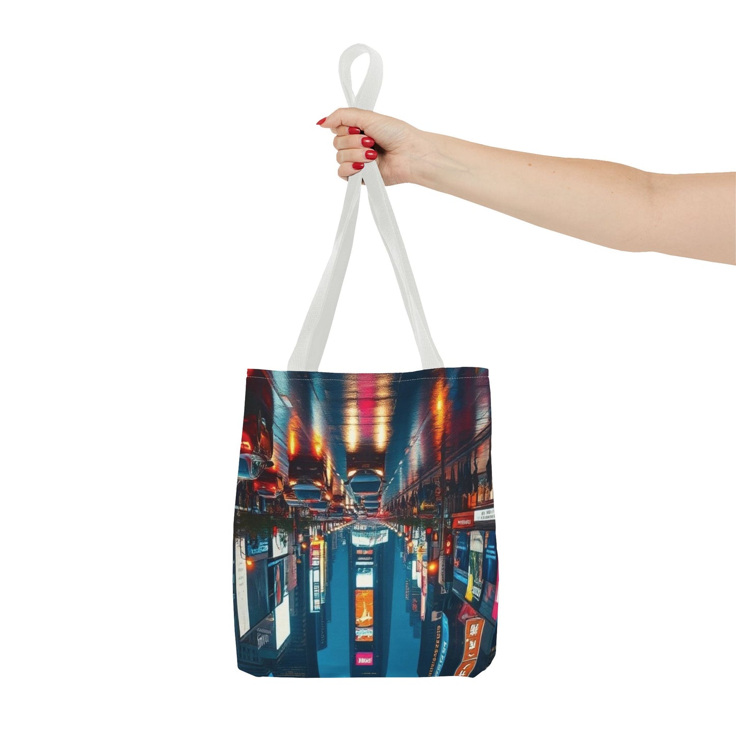 Tote Bag - the world turned upside down