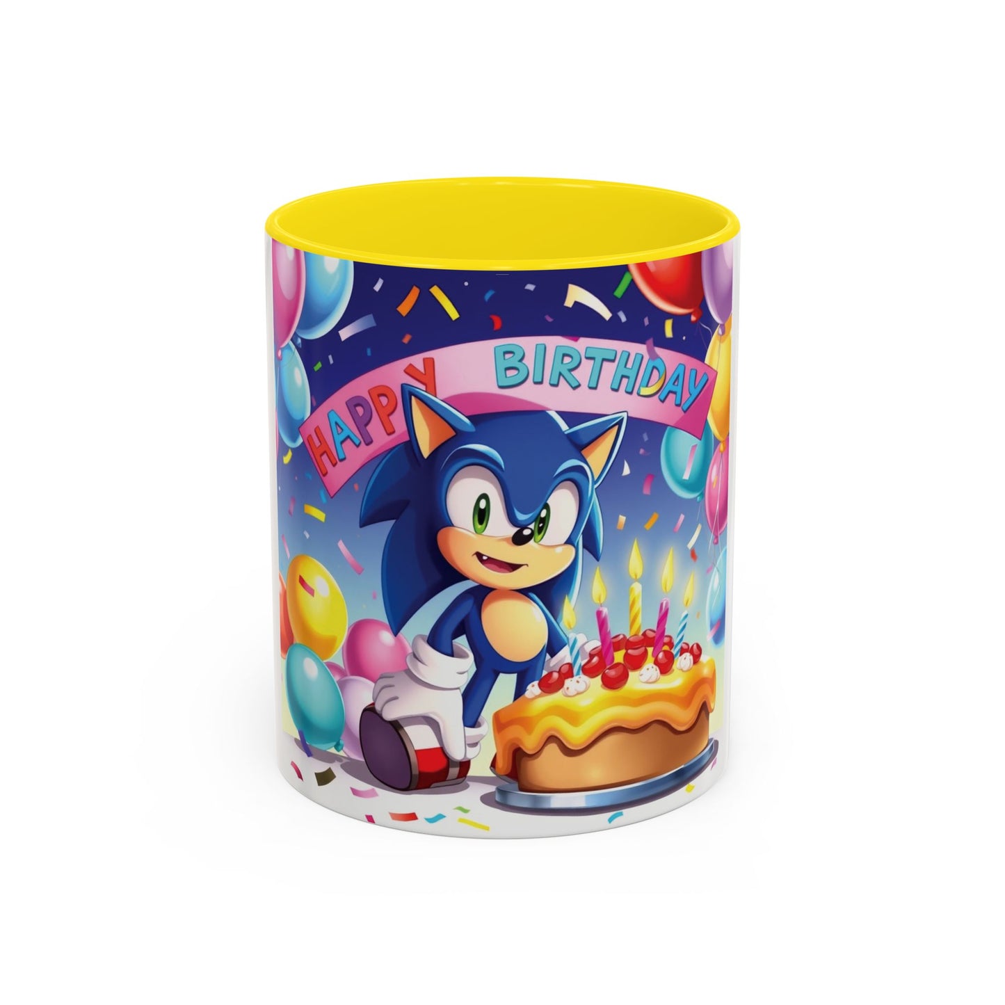 Sonic birthday mok (11, 15oz)