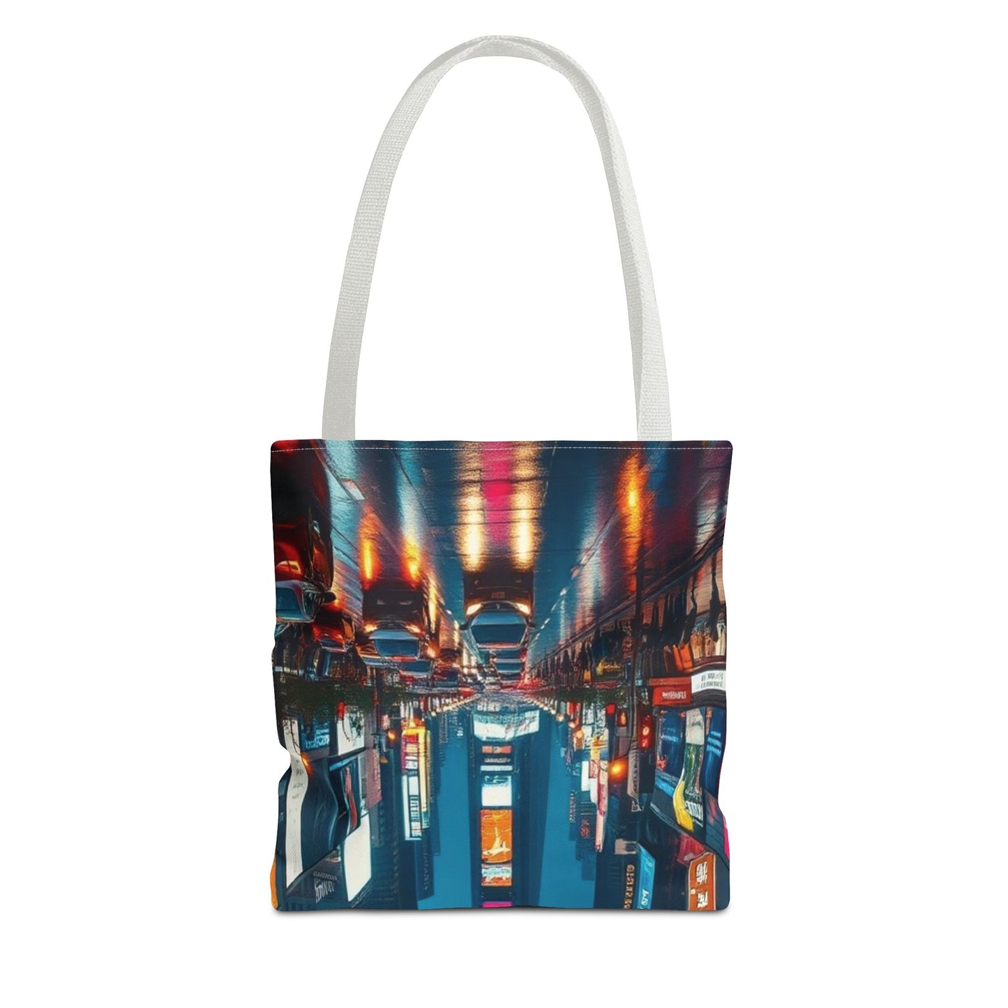 Tote Bag - the world turned upside down