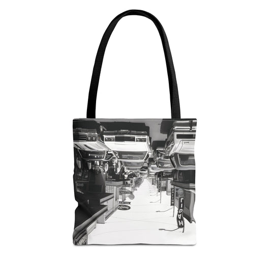 Tote Bag -  the world turned upside down