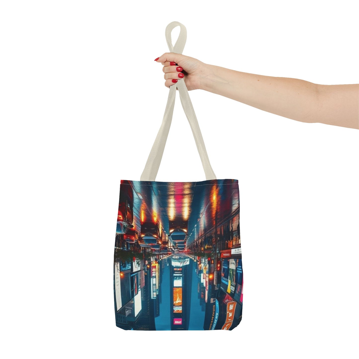 Tote Bag - the world turned upside down