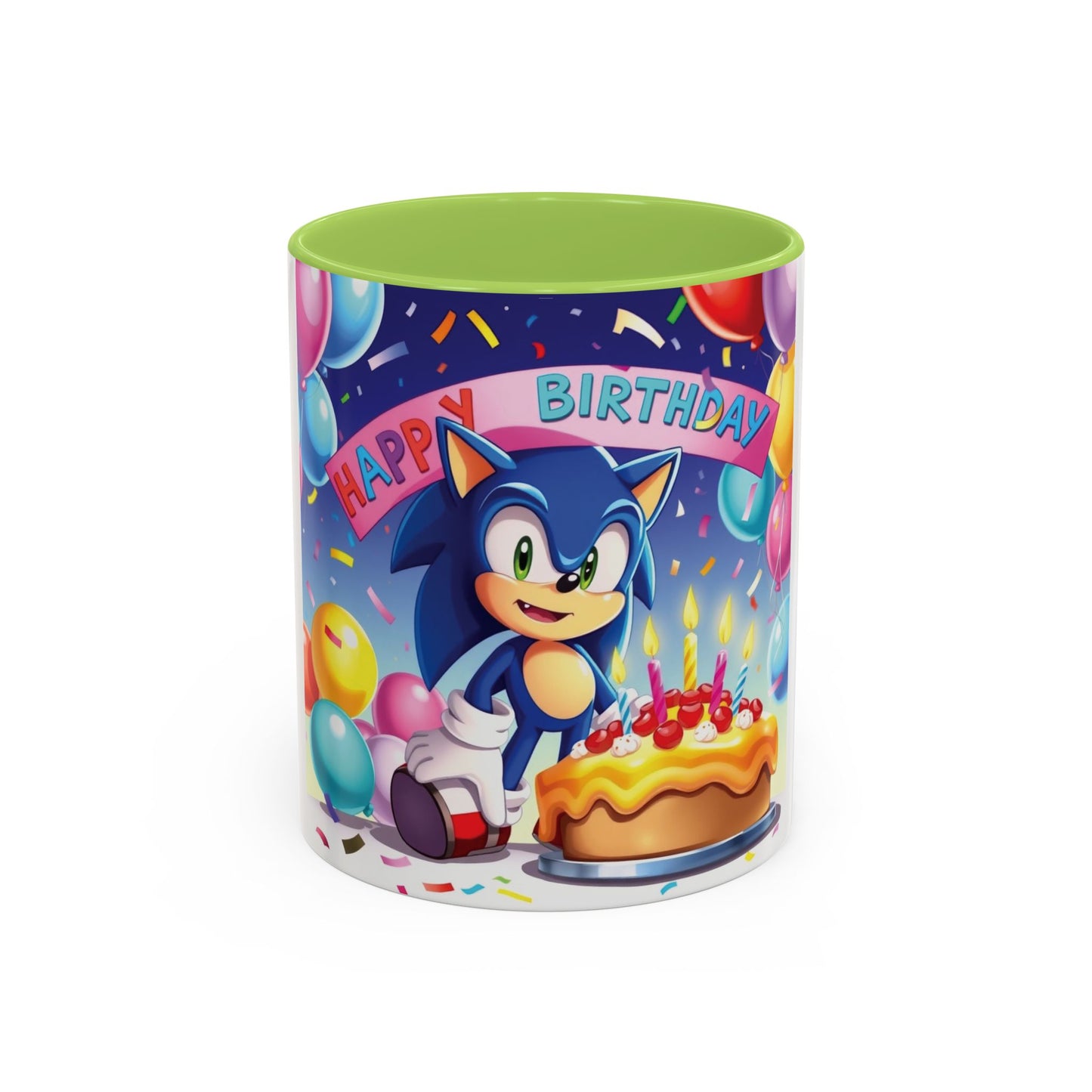 Sonic birthday mok (11, 15oz)