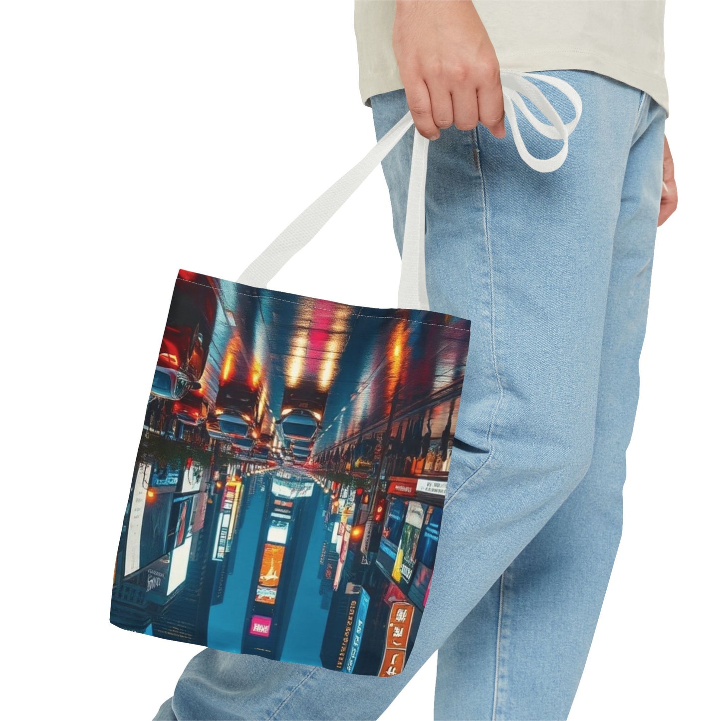 Tote Bag - the world turned upside down