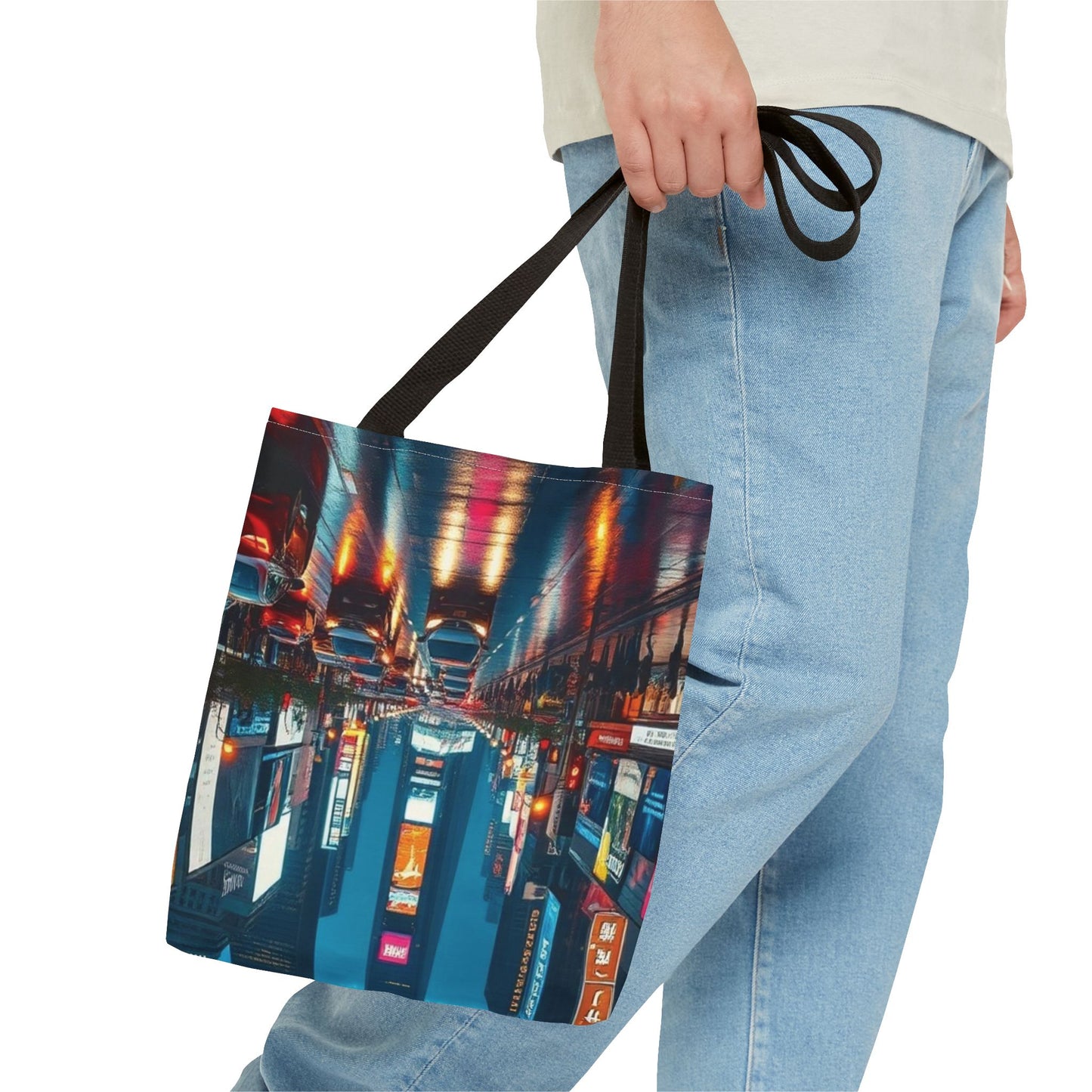 Tote Bag - the world turned upside down