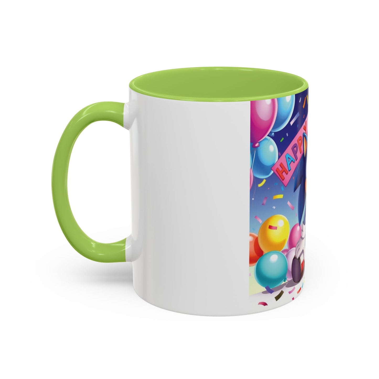 Sonic birthday mok (11, 15oz)