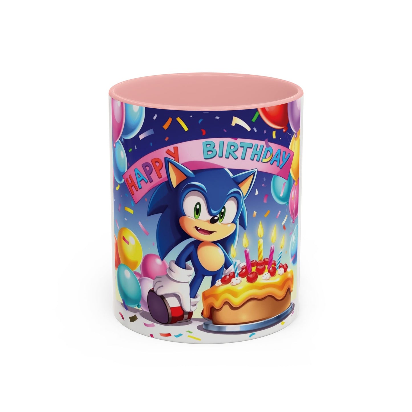Sonic birthday mok (11, 15oz)