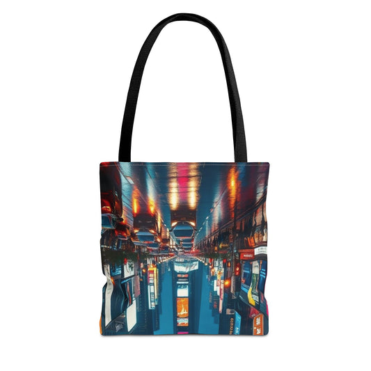 Tote Bag - the world turned upside down