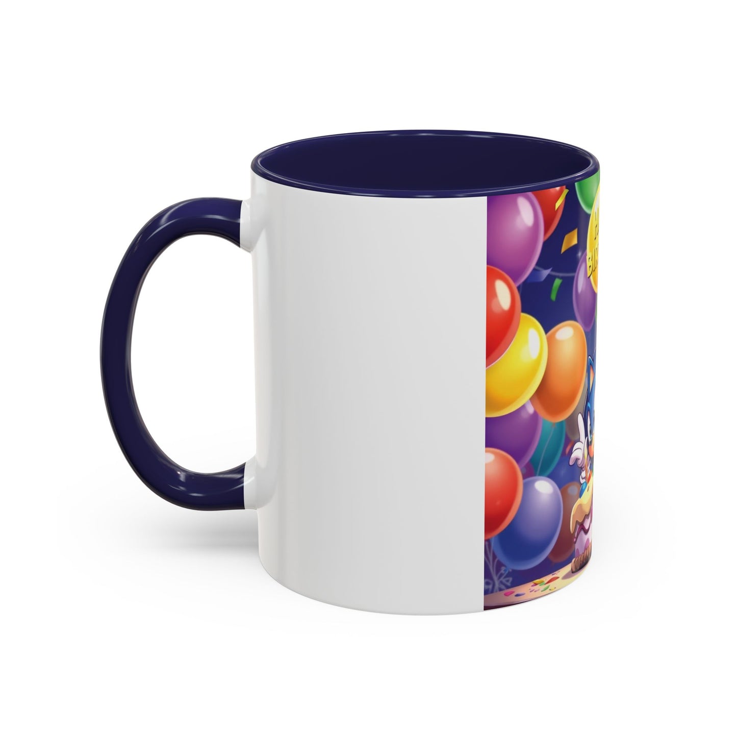 Sonic Birthday Party Gift mug Dutch Design