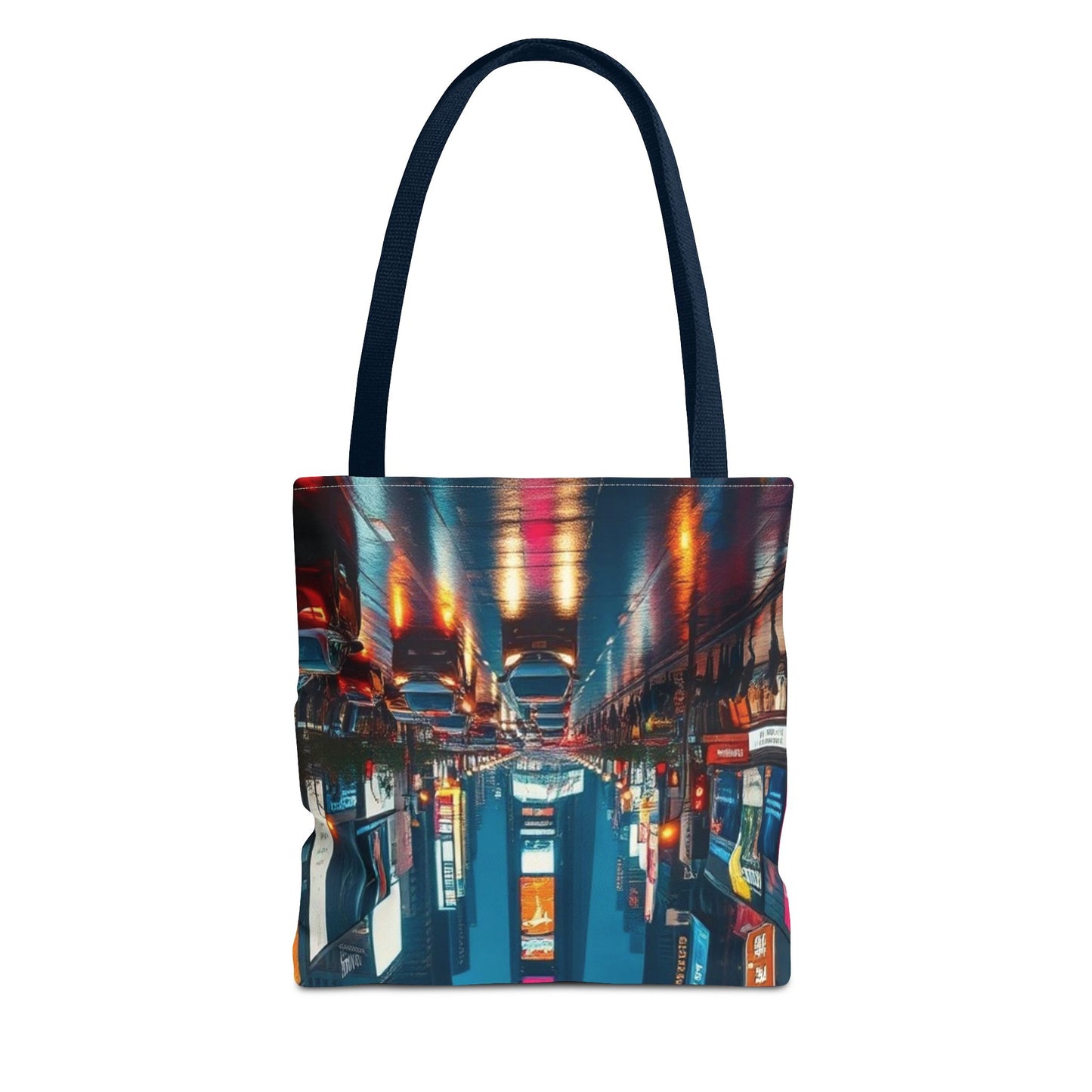 Tote Bag - the world turned upside down