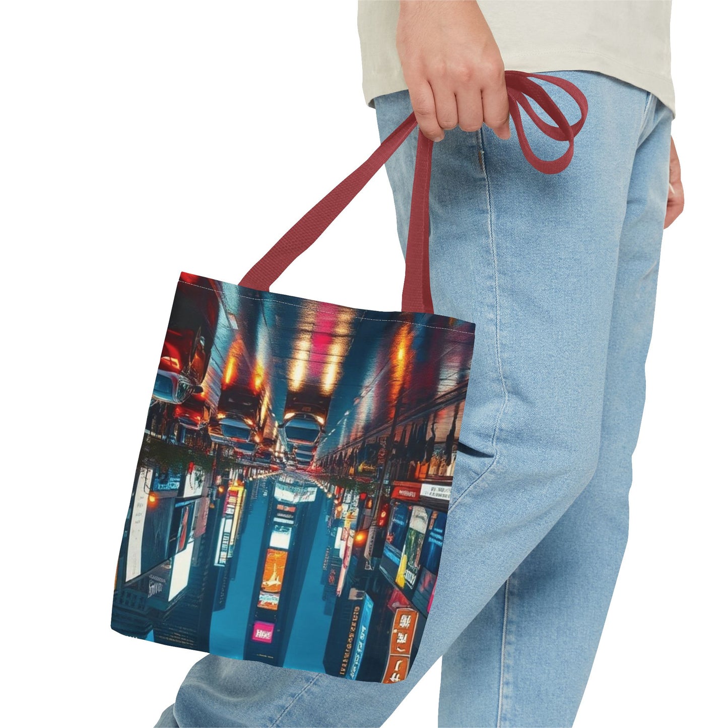 Tote Bag - the world turned upside down
