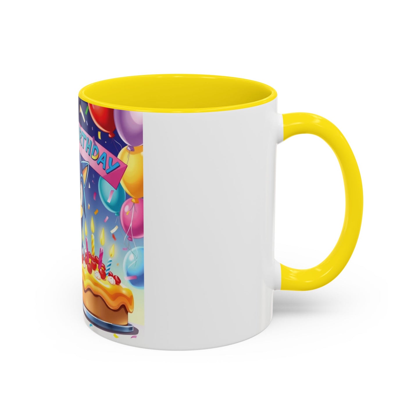 Sonic birthday mok (11, 15oz)
