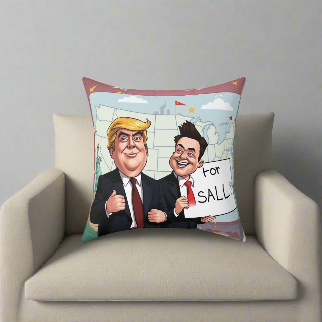 Hot Tub Boys pillow (world-leaders)